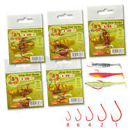 Drop-Shot-Hooks-Wide-Gap-Red-Perch-Fishing-Soft-Lures-Micro-Fish-Bait-Worms