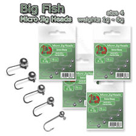 Micro Jig Heads size 4 1-6g Soft Lure Drop Shot Fishing