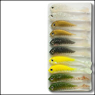 Drop-Shot-Soft-Lure-Baits-5cm-2-Perch-Fishing-Micro-Fish-Jig-Heads-Minnow-Worm